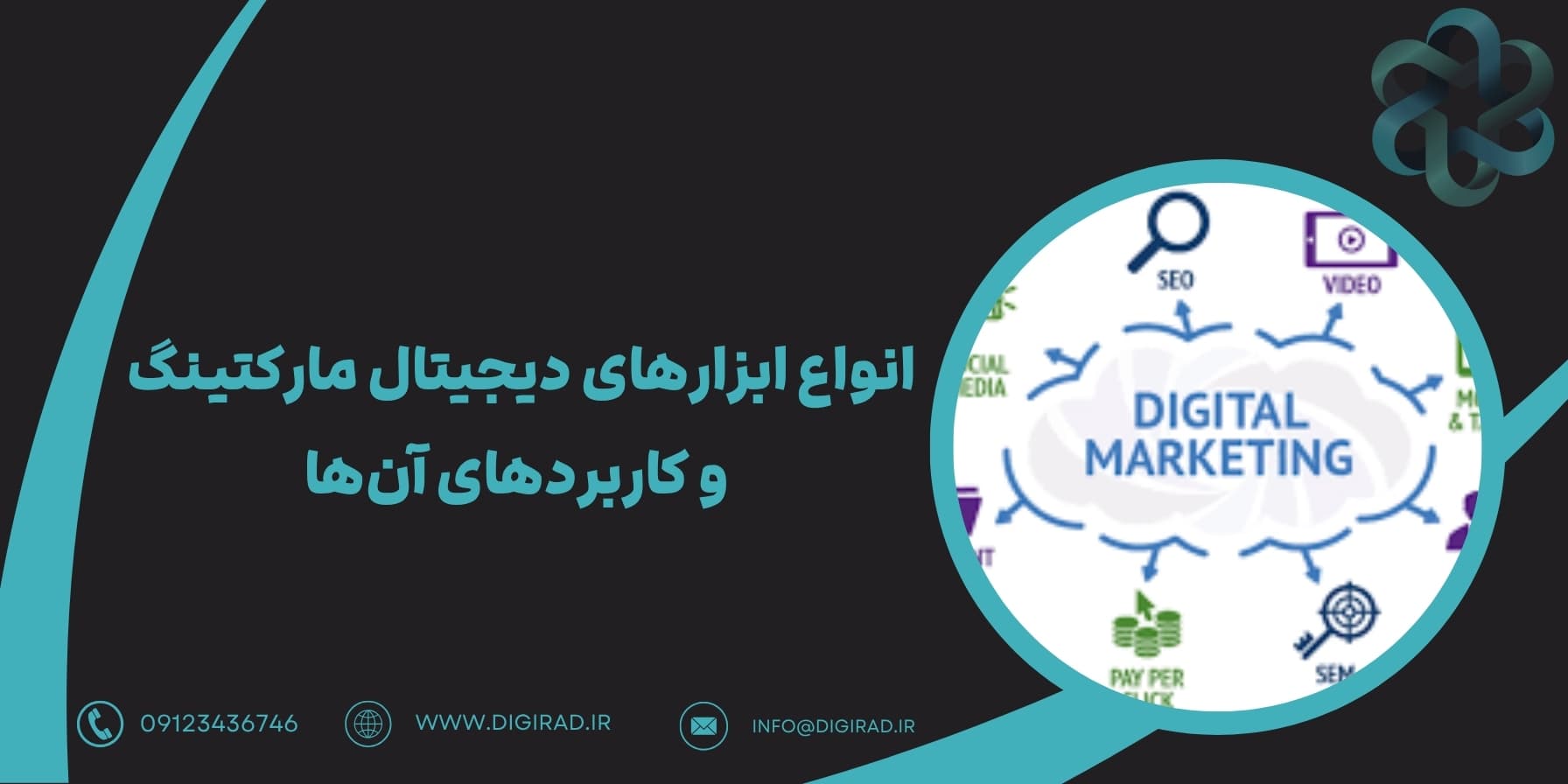 انواع ابزارهای دیجیتال مارکتینگ و کاربردهای آن‌ها